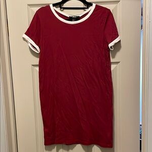 Forever 21 Red T-shirt dress
